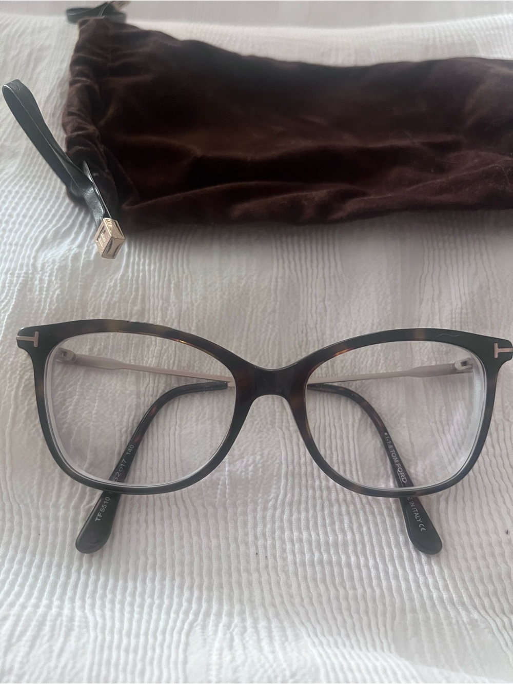 Tom Ford Tortoiseshell Women's Optical Frames - Brown/Black